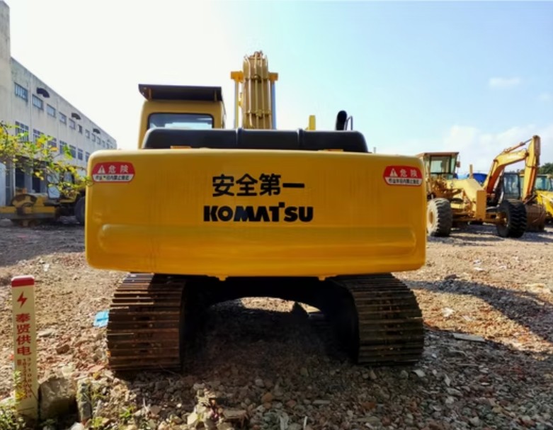 Used Komatsu PC200-6 Crawler Excavator Backhoe