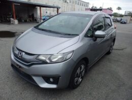 2015 HONDA FIT HYBRID GP5 SILVER