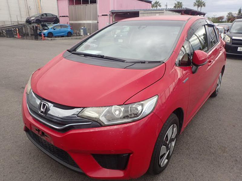2015 HONDA FIT HYBRID F-Package [RED]
