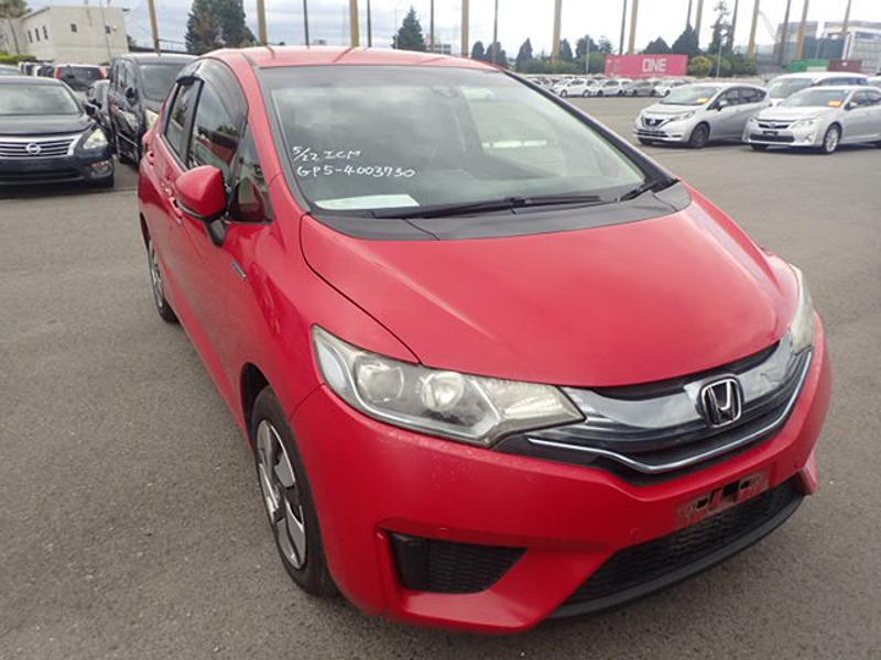 2015 HONDA FIT HYBRID F-Package [RED]